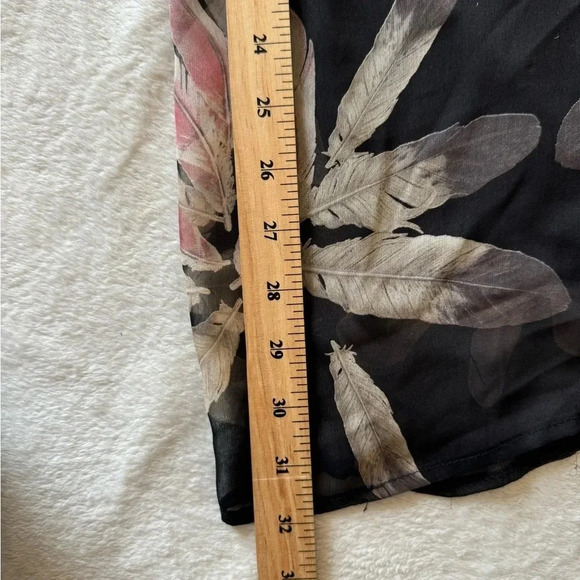 Vintage 90s Y2K Boho Feathers Mini Dress, Off The Shoulder Dress - Picture 9 of 11